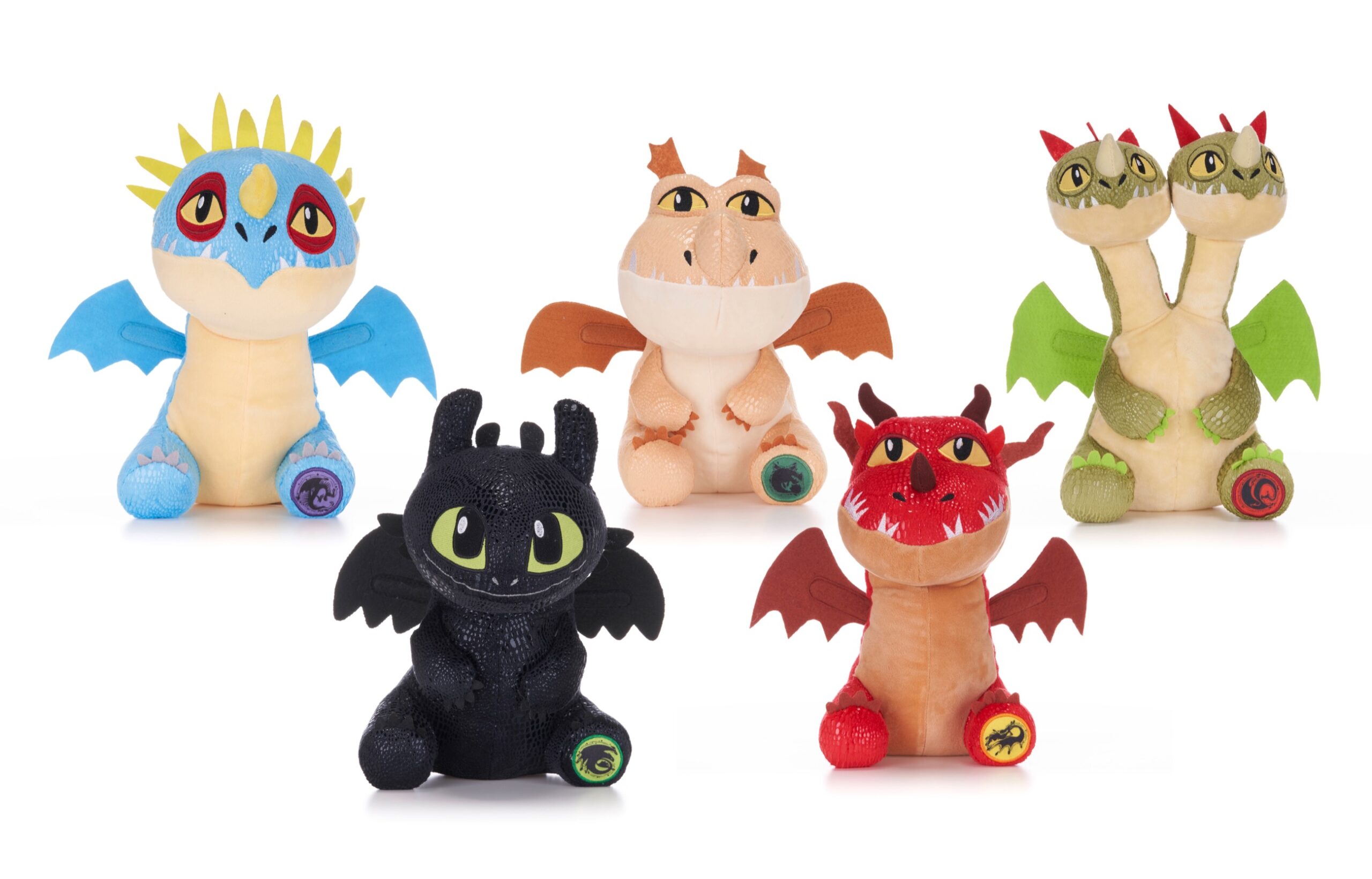 (Mis 3+) DRAGON TRAINER 4 (HTTYD) Peluche 26cm – 5ass…x36